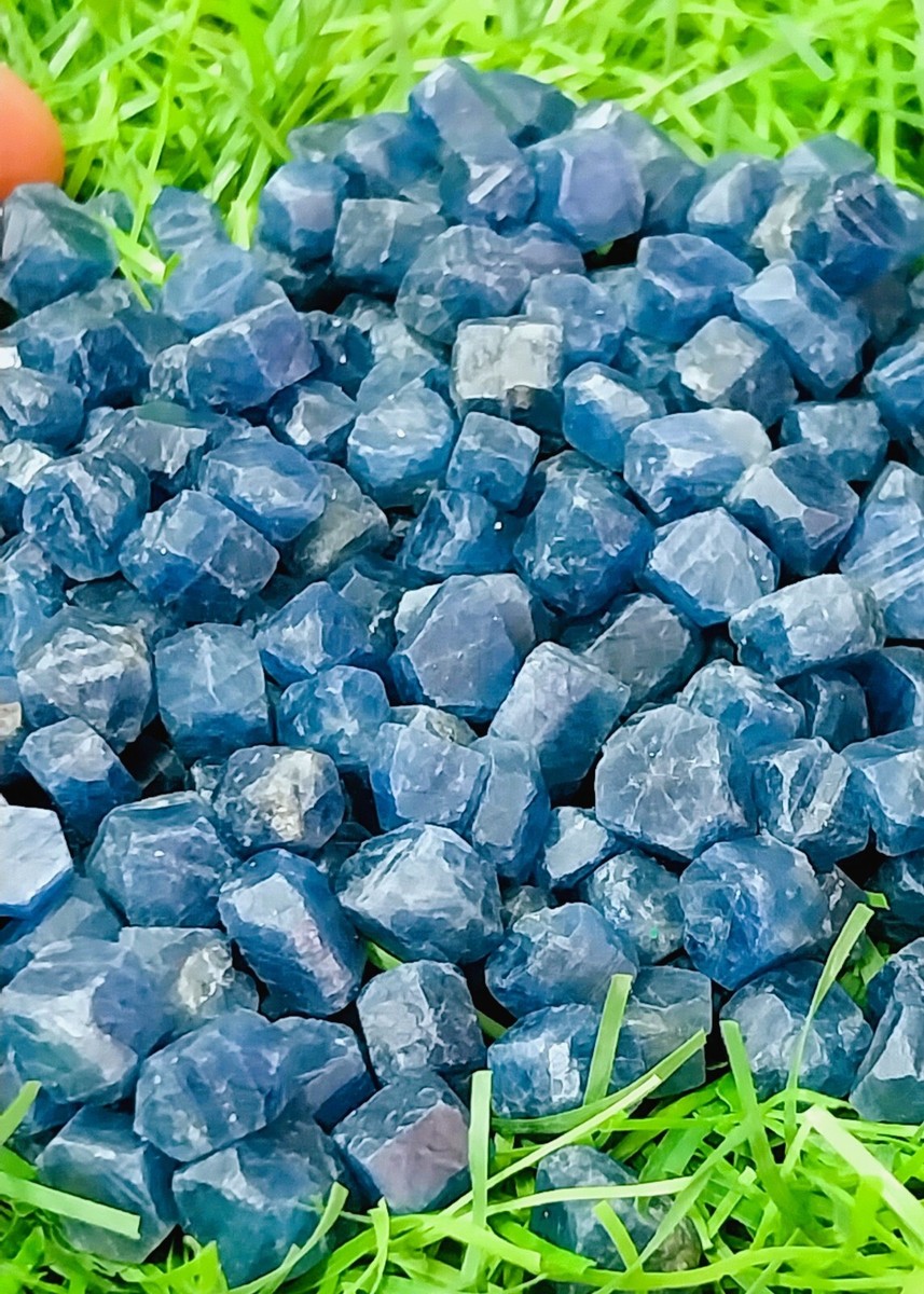 200 Ct Natural Ceylon Blue Sapphire Rough Loose 100% Untreated