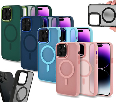 Magmat Mag Safe Für Apple iPhone 16 Pro Max - Etui Schutz Hülle Case HandyTasche