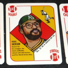 2021 TOPPS 1951 BLAKE JAMIESON ART MINI ~ REGGIE JACKSON #21 DOUBLE WAVE 2