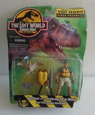 NEW MOC 1996 KENNER JURASSIC PARK THE LOST WORLD NICK VAN OWEN DINO TRACKER