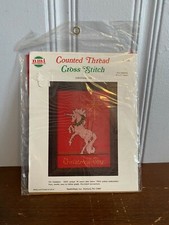 Needle Magic Incorporated Counted Thread Cross Stitch Christmas Joy Unicorn