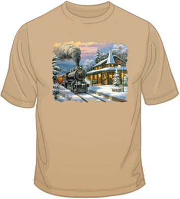 Christmas Train  T Shirt You Choose Style, Size, Color 10755