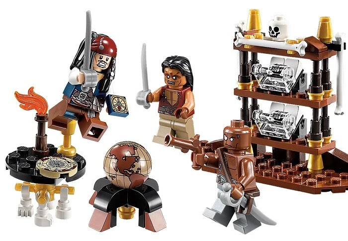 Lego 4191 Pirates The Caribbean The Captain's Cabin (Jack Sparrow & Zombies) NEW - Image 3 of 3