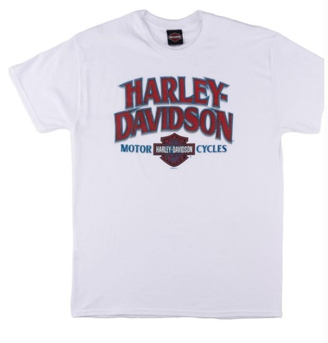 T-shirt Harley-Davidson Vert – Homme Taille L – Vintage Biker – Excellent état