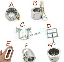 Heavy Duty Stainless steel Scrotum Ball Stretcher Man Enhancer Chastity Device