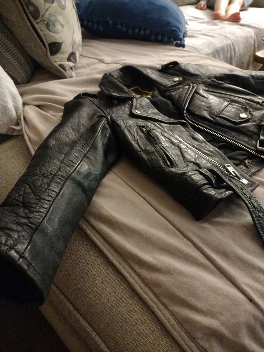 Vintage Unik Leather Collections 1990's Child's Leather