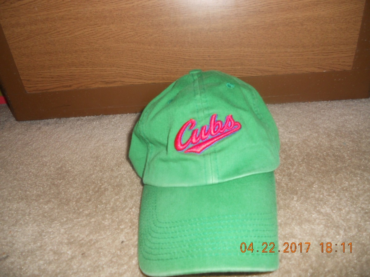 Chicago Cubs Nike Baseball Hat Cap St Patricks Day Green Old