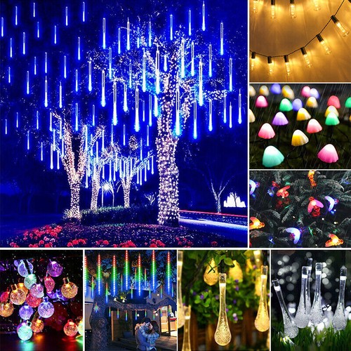 30-144 LED Solar Power String Fairy Lights Garden Outdoor Party Christmas Lamp - Bild 2 von 84