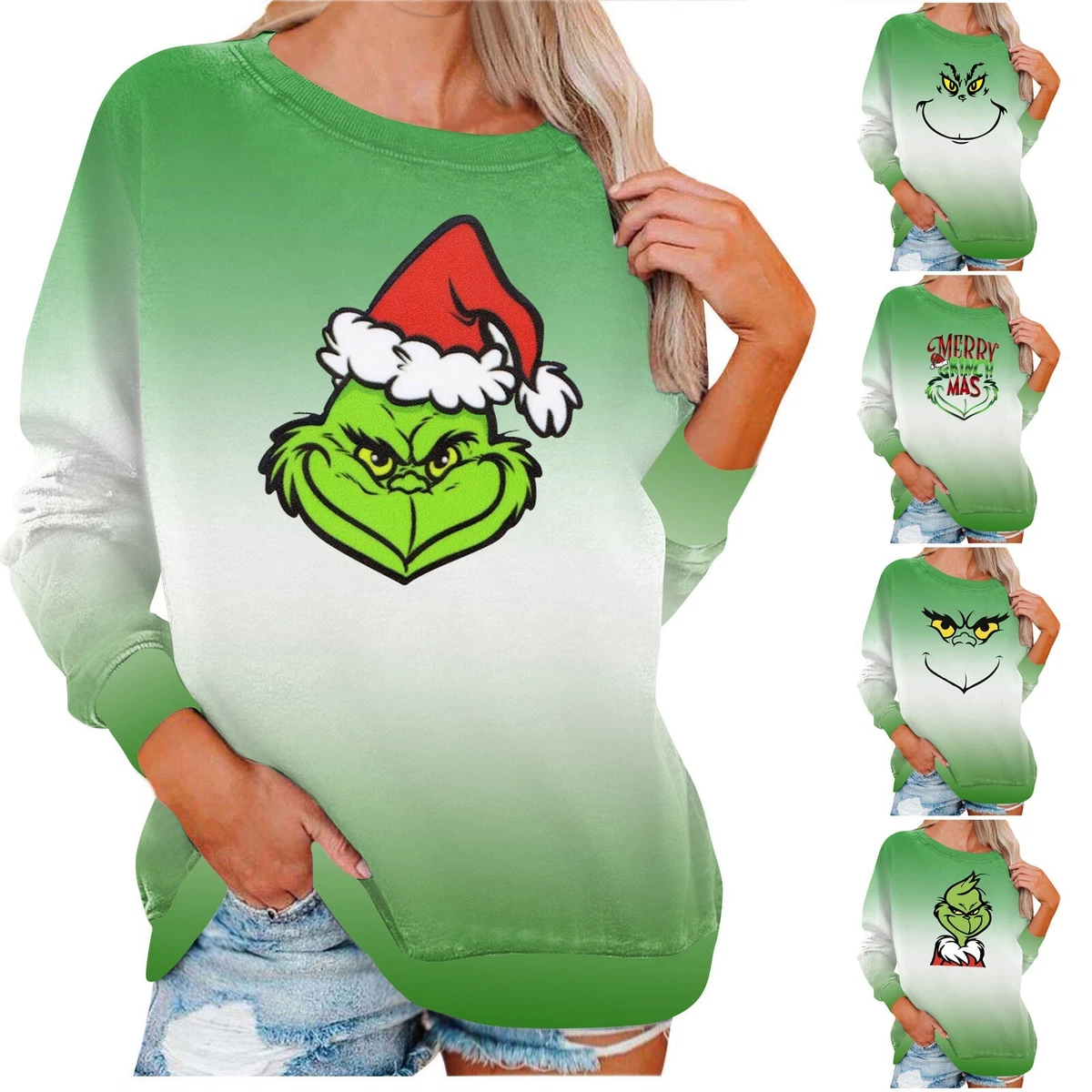 the grinch long sleeve shirt