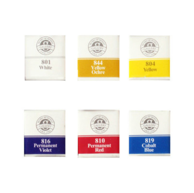MUNGYO Profi Aquarell Halb Pfanne 48 Farben Halbgröße