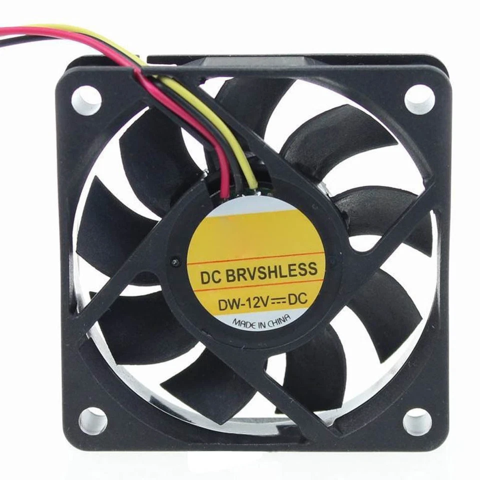 12 V 3Pin 40mm Mini 4 cm DC Bürstenlosen Computer Kühler Lüfter PC 40X40X10MM - Bild 2 von 4