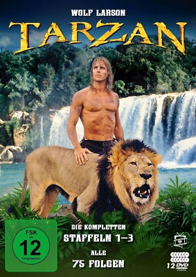 Tarzan Complete Series 1-3 DVD Collection 75 Episodes Wolf Larson