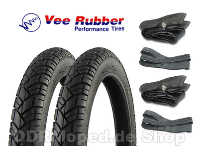 2x Reifen Schlauch Felgenband 2,75x16 Simson S51 S50 S53 S70 KR51 Schwalbe