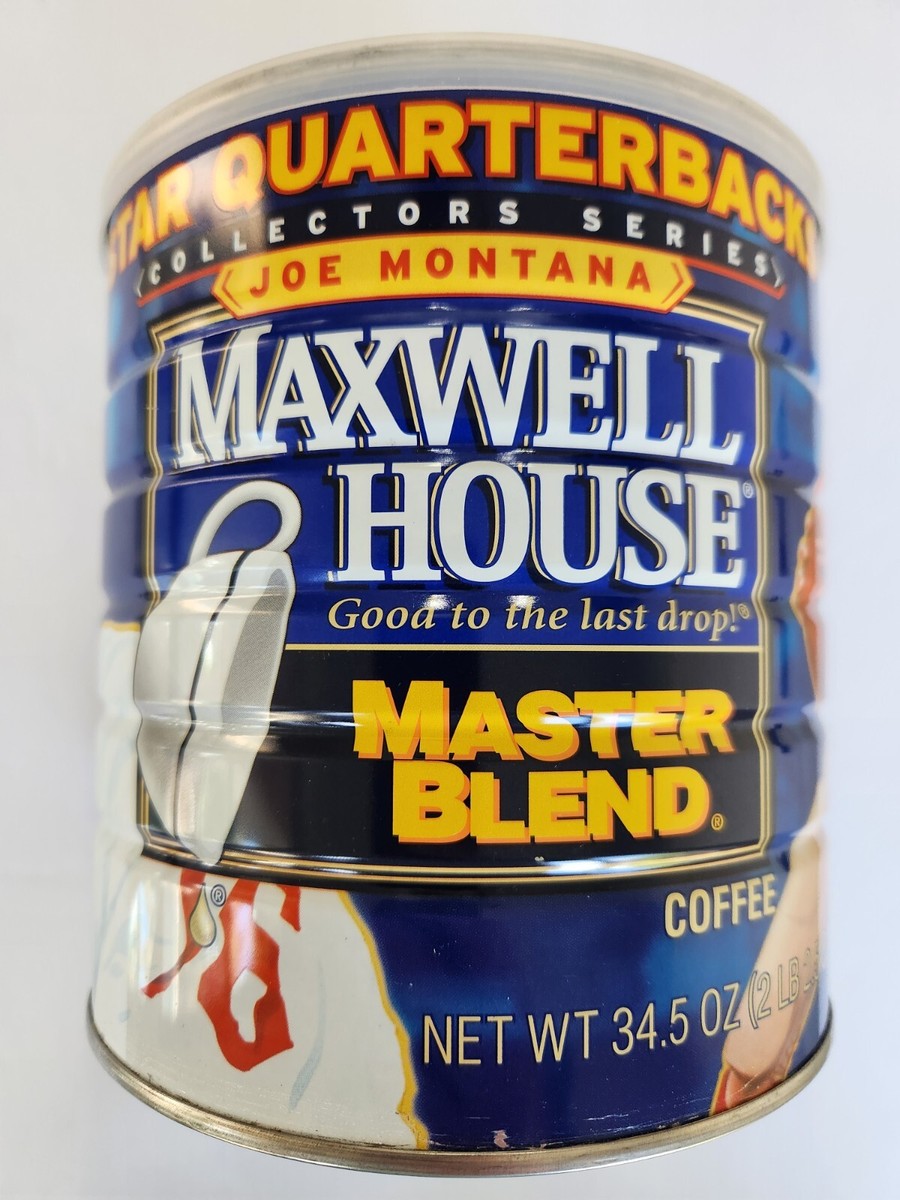 Vintage 1980's Joe Montana Maxwell House Collectible Unopened | eBay