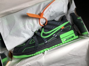 tenis nike off white verde