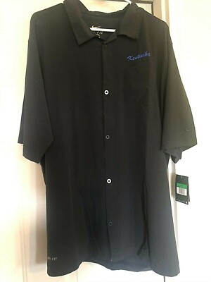 University of Kentucky Nike Dri-Fit Button Down Shirt