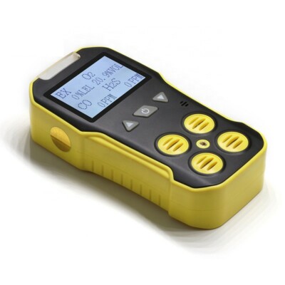 EX O2 CO H2S Gas Detector Portable 4 in 1 Multi Gas Detectors with Sensor Alarm