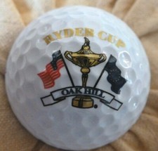 Collectible Golf Ball..1995 Ryder Cup...Oak Hill CC
