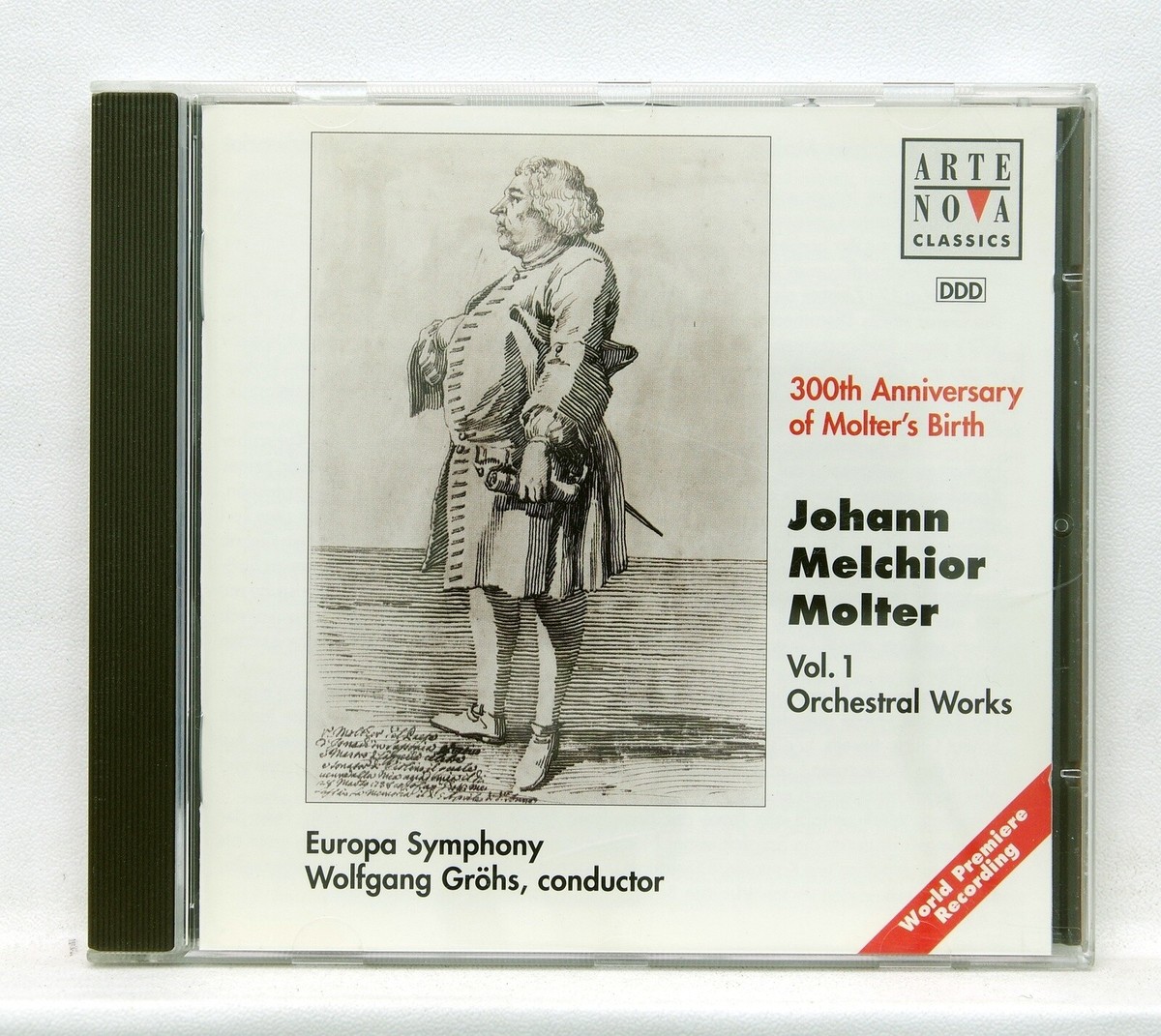 WOLFGANG GROHS - JOHANN MELCHIOR MOLTER Orchestral Works ARTE NOVA