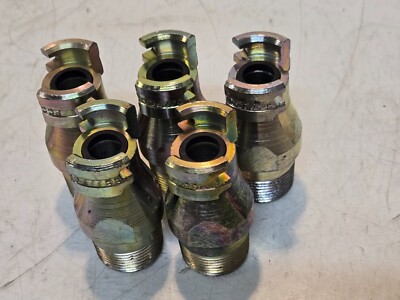 5 Quantity of Dual Lock Couplings for Dixon PM16 | 1'' Thread 1/2'' Plug (5 Qty)