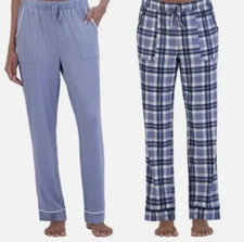 Lucky Brand Women's 2-Pack Lounge Pants Straight Leg Pajamas Drawstring S,XL