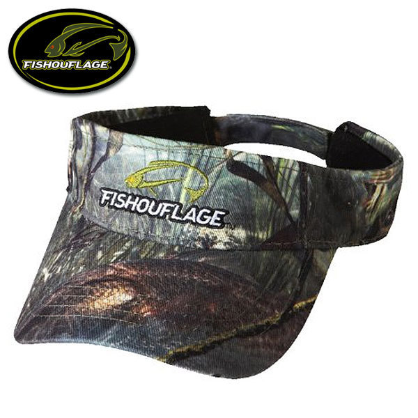 Fishouflage Carp Fish Camo Fishing Visor Hat OSFM NEW! eBay