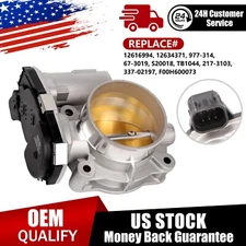 For Cadillac CTS V6 3.6L 3.0L 2008 2009 2010 2011 Throttle Body w/TPS 12616994