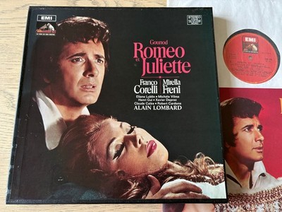 HMV CAN 235-7 GOUNOD ROMEO ET JULIETTE 3-LP CORELLI FRENI (1970's) NM FRANCE