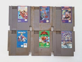 Lotto di 24 giochi Nintendo NES; Bubble Bobble, Adventure Island, Lolo, Paperboy