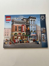 LEGO Creator Expert Detective's Office 10246 w/Minifigures & Manual, No Box READ