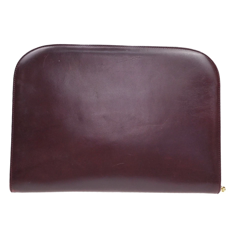 Bolso sin asas de hombro de cuero con cadena bidireccional Salvatore Ferragamo Gancini POR 39YH487 Foto 4 de 4