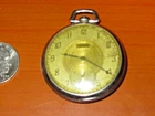 VINTAGE ELGIN NATL WATCH Co. Star Case Co. Non Working Pocket Watch St. Steel