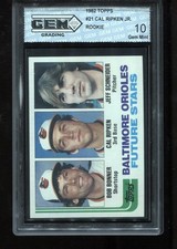 Cal Ripken Jr. Rookie Cards and Autograph Memorabilia Buying Guide 11