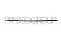 Prasco ME0511235 Zierleiste StoßStange Vorne Mitte Unten Schwarz GläNzend Mod. A
