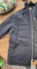 Carhartt Work Jacket Navy 3XL Tall 1033318 Men's Cotton Nylon Polyester