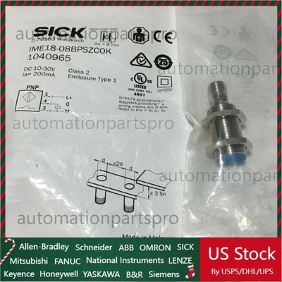 US FREE TAX  Sick IME18-08BPSZC0K IME1808BPSZC0K 1040965