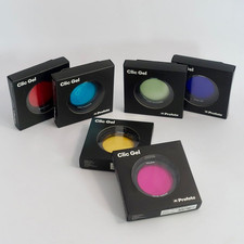Profoto Clic Gel Color Filters Set of 6 Camera Strobe Accessories Japan Unused