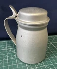 WW2 US Military Rare Aluminum Syrup Milk Pitcher Dated 1941
