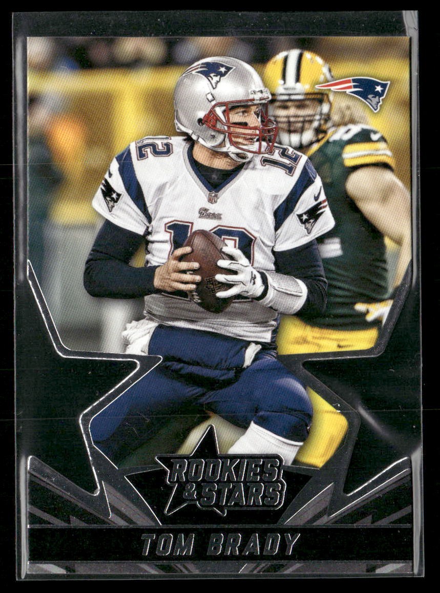 2015 Panini Rookies & Stars #SS1 Tom Brady Star Studded Die Cuts