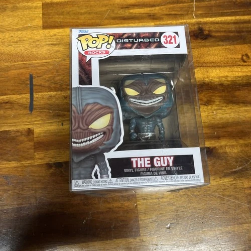 Disturbed FUNKO POP! ROCKS: Disturbed The Guy New Toy Vinyl Figure W Protector