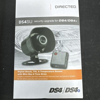 DEI DS4SU ADD-ON SECURITY W/ 6-TONE MINI SIREN & SENSOR TO REMOTE START SYSTEM