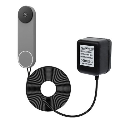 VVHOOY 24V Transformer Doorbell Power Adapter Compatible with Google Nest,Wyz...