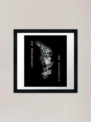 Six Of Crow-Kaz Brekker, Schatten und gerahmtes Wandbild Poster Leinwanddruck Bild