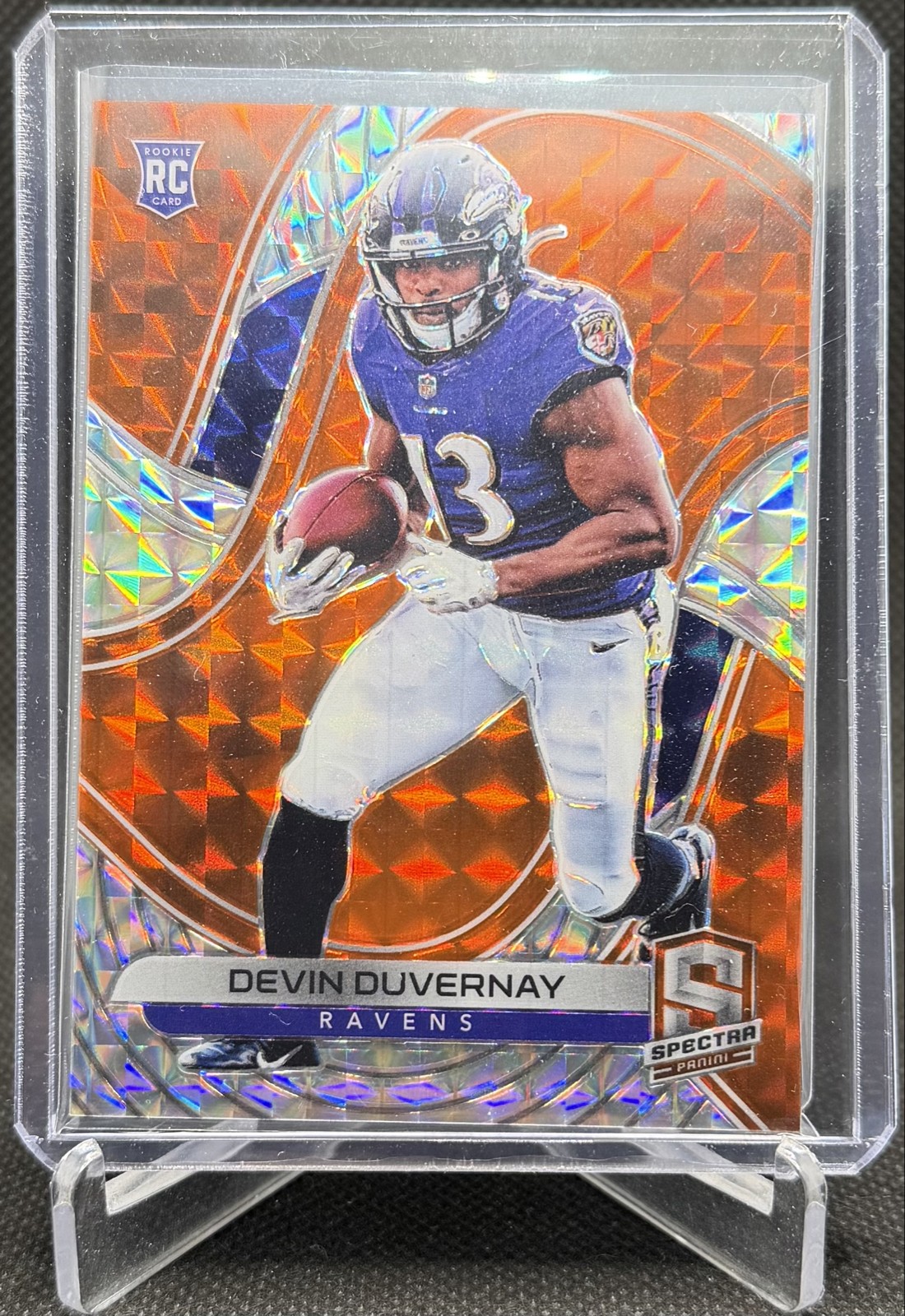 Devin Duvernay Panini Spectra #165 Neon Orange