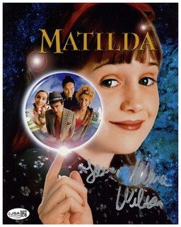 Mara Wilson Signed 8x10 Photo Matilda Autographed JSA COA