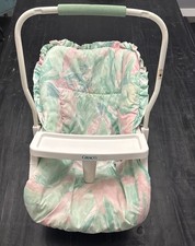 Vintage 1991 Graco Pastel Rock N Cuddle Baby Carrier Infant Carry Doll 90s