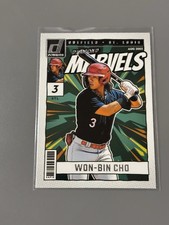 2024 Donruss Baseball Diamond Marvels #15 Won-Bin Cho, St. Louis Cardinals