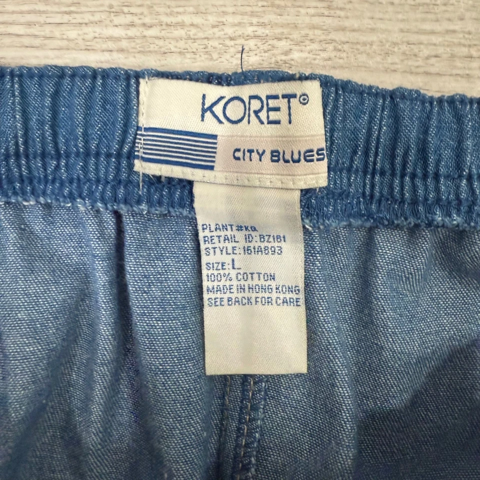 Maxi Falda Koret City Azul Denim Bordada Grande Dobladillo Festoneado Azul Foto 4 de 4