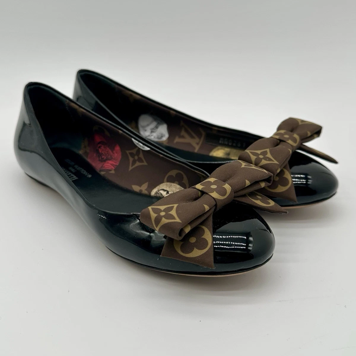 Louis Vuitton Ballet Patent Leather Flats for Women for sale | eBay
