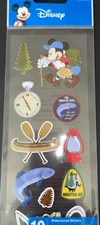 DISNEY Ek Success Camping State Park Mickey Mouse Fishing Sticker 3D Sheet-New